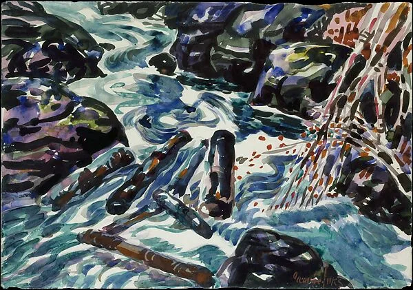 The Brook, Nova Scotia — George Luks