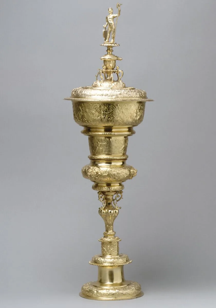 Standing cup with cover (Hanap) — Unknown