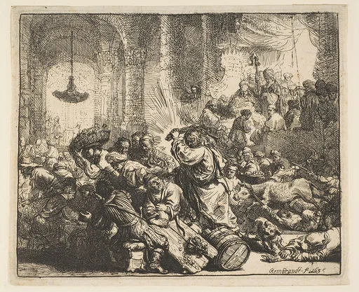 Christ Driving the Money-Changers from the Temple