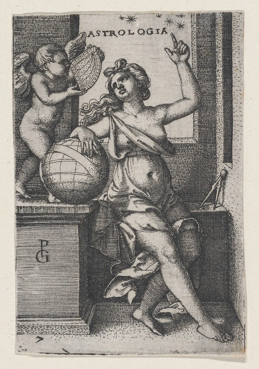 Astrology, from The Liberal Arts — Georg Pencz