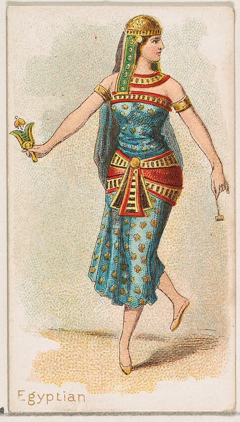Egyptian Dancer, from the Dancing Women series (N186) issued by Wm. S. Kimball & Co. — William S. Kimball & Company