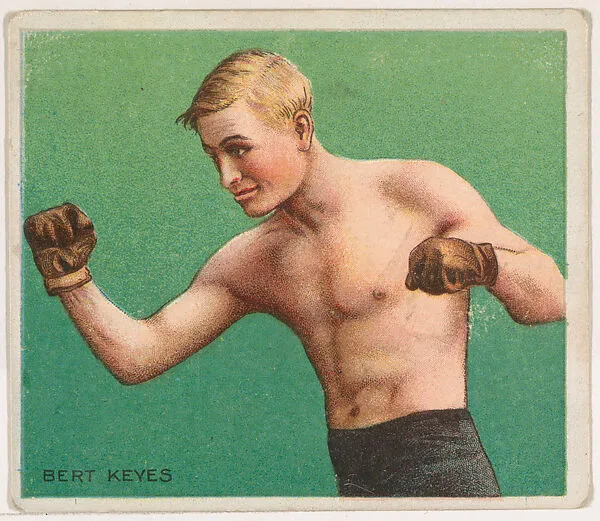 Bert Keyes, Boxing, from Mecca & Hassan Champion Athlete and Prize Fighter collection, 1910 — Mecca Cigarettes