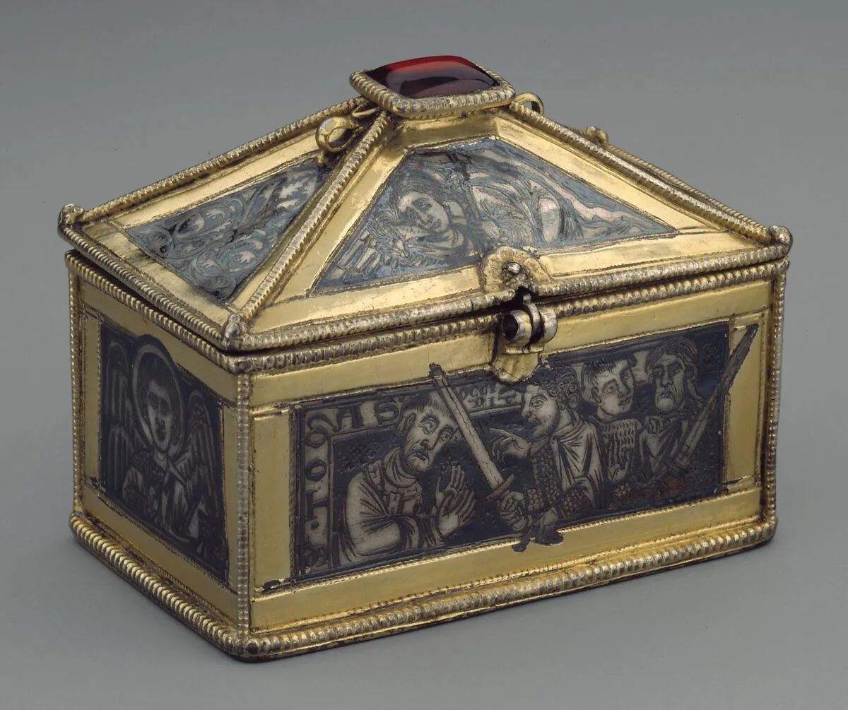 Reliquary Casket with Scenes from the Martyrdom of Saint Thomas Becket — Unknown