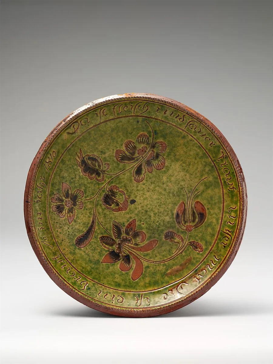 Plate — John Neis