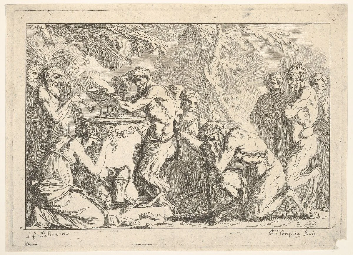 Ancient Sacrifice — Philippe Louis Parizeau|Louis Félix de La Rue