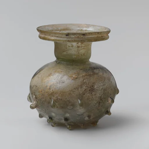 Glass sprinkler flask