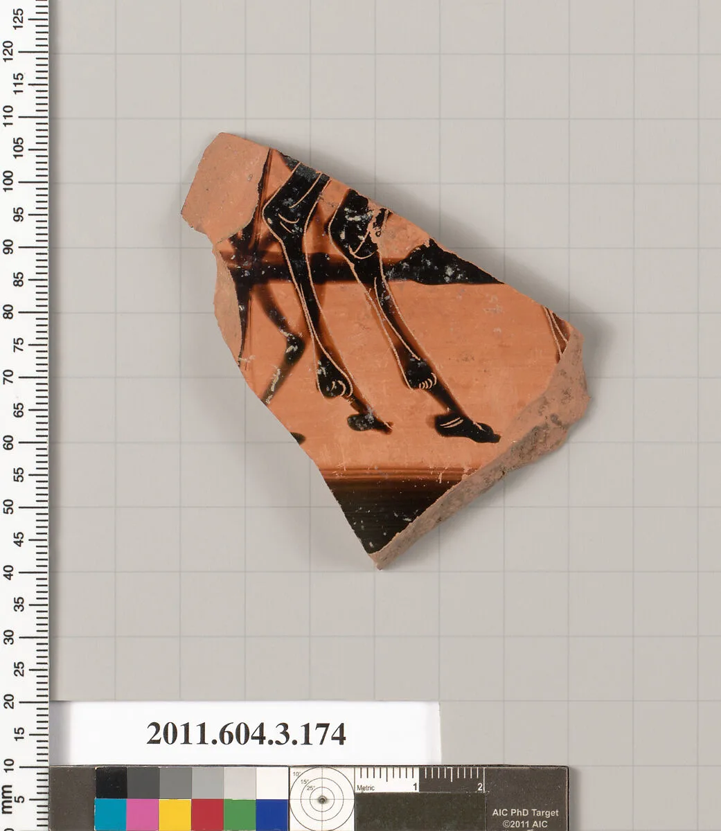Terracotta fragment of an amphora (jar) — Unknown