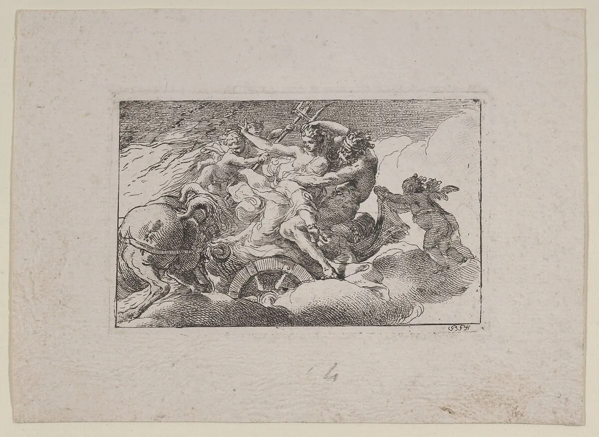 Rape of Persephone — Gaetano Gandolfi