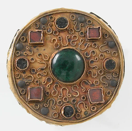 Disk Brooch