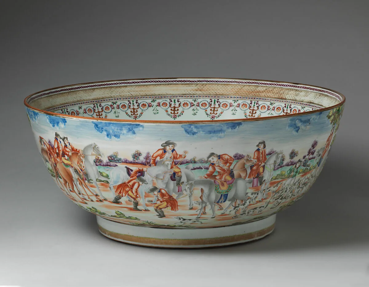 Punch bowl — Unknown