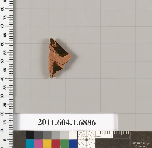 Terracotta fragment of a kylix (drinking cup)