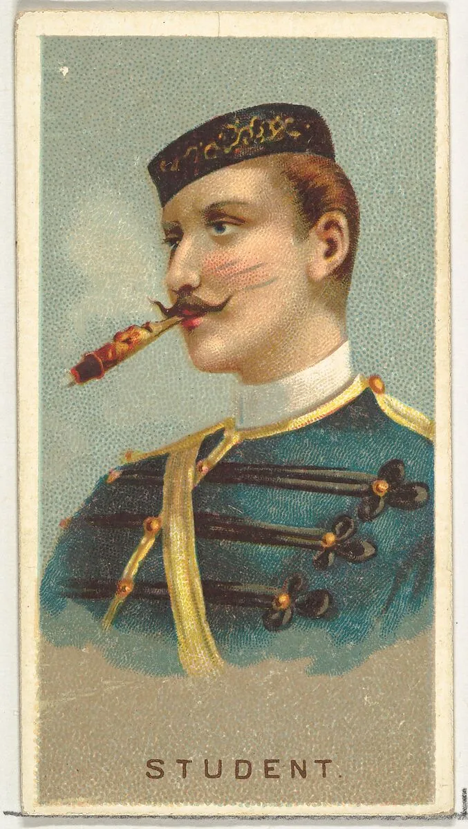 Student, from World's Smokers series (N33) for Allen & Ginter Cigarettes — Allen & Ginter