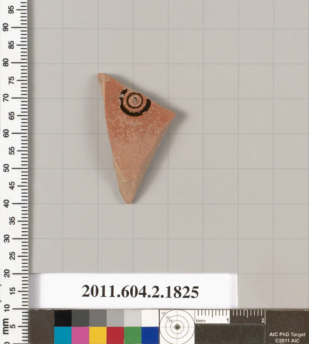 Terracotta fragment of a skyphos (deep drinking cup) — Unknown