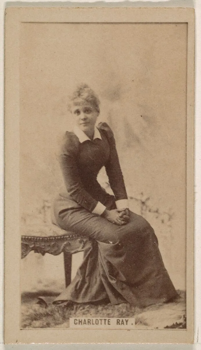 Charlotte Ray, from the Actresses series (N245) issued by Kinney Brothers to promote Sweet Caporal Cigarettes — Kinney Brothers Tobacco Company