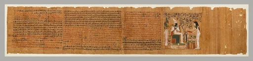 Book of the Dead Papyrus Inscribed for Gautsoshen
