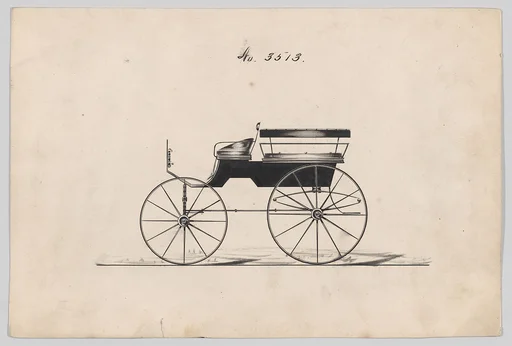 Design for Omnibus or Wagonette, no. 3513