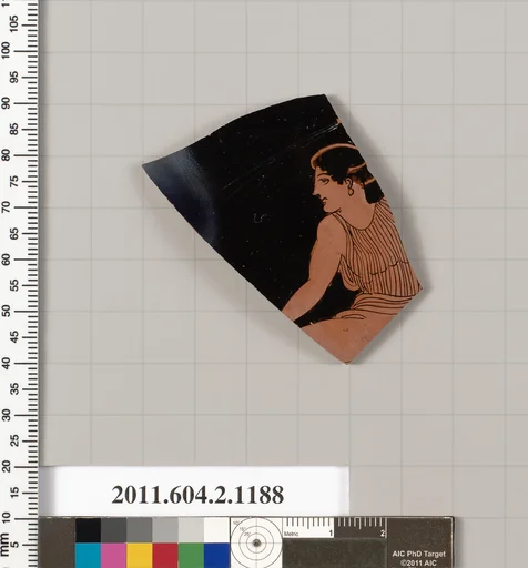 Terracotta fragment from an undetermined shape