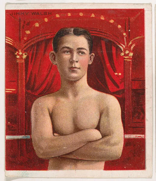 Jimmy Walsh, Boxing, from Mecca & Hassan Champion Athlete and Prize Fighter collection, 1910 — Mecca Cigarettes