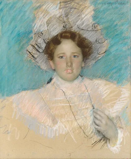 Adaline Havemeyer in a White Hat