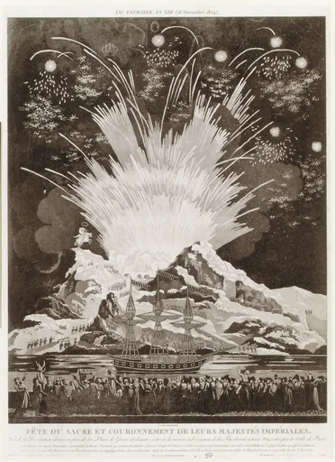 Coronation of Napoleon, Paris, December 16, 1804