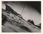 [Sinking of the Japanese destroyer Yamakaze by the USS Nautilus, Seen Through a Periscope]