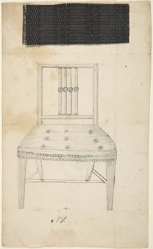 Two designs for side chairs