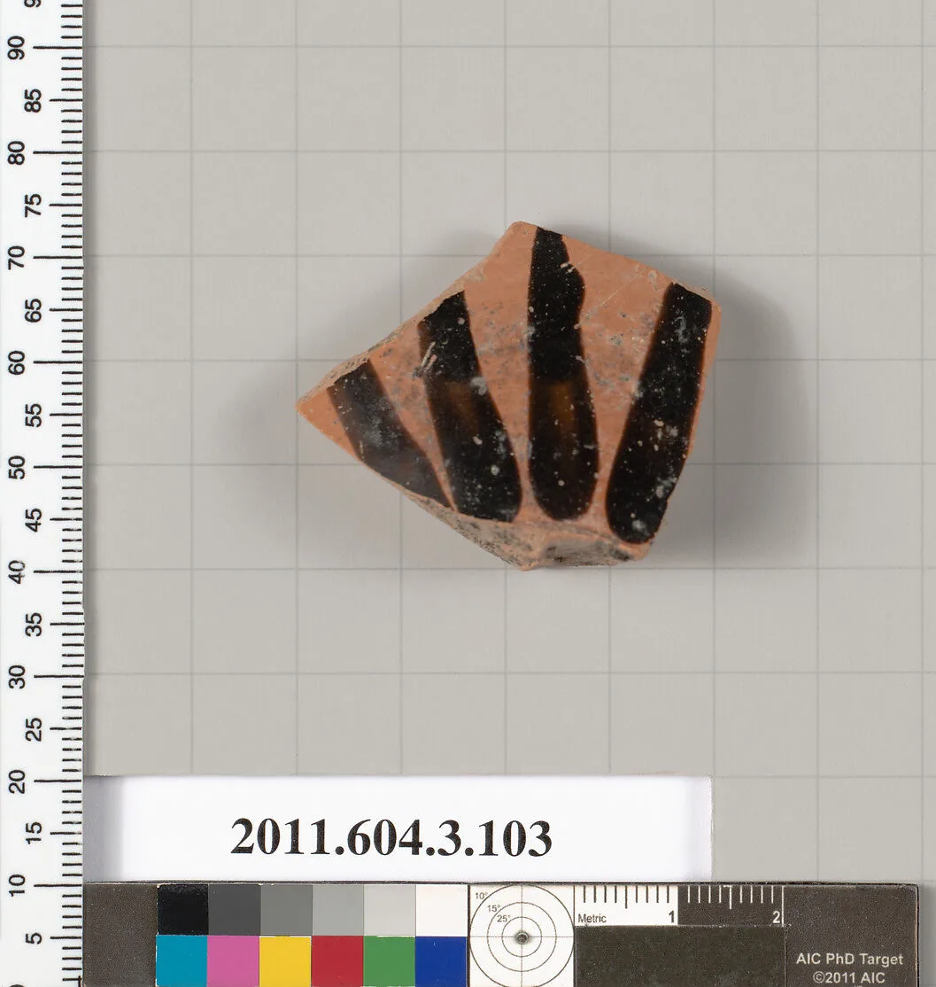 Terracotta fragment of an amphora (jar) — Unknown