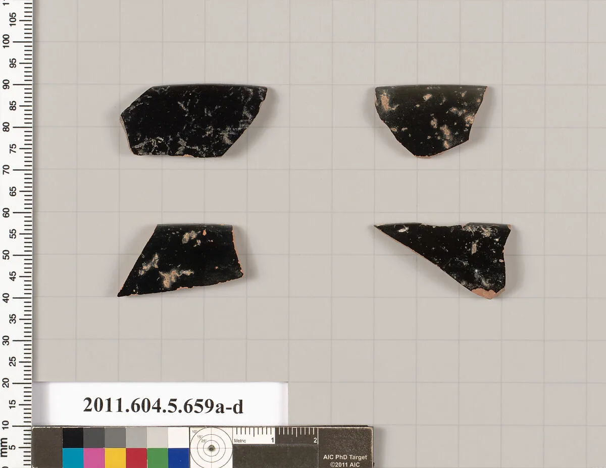 Terracotta rim fragments of kylikes (drinking cups) — Unknown