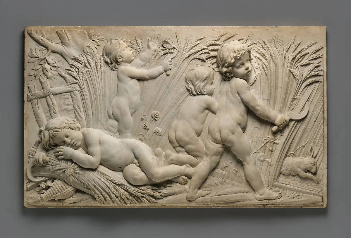 Summer (one of a set of four) — Edme Bouchardon