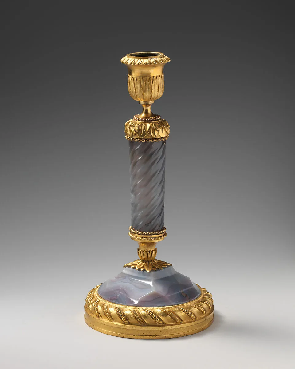 Candlestick (one of a pair) — Unknown