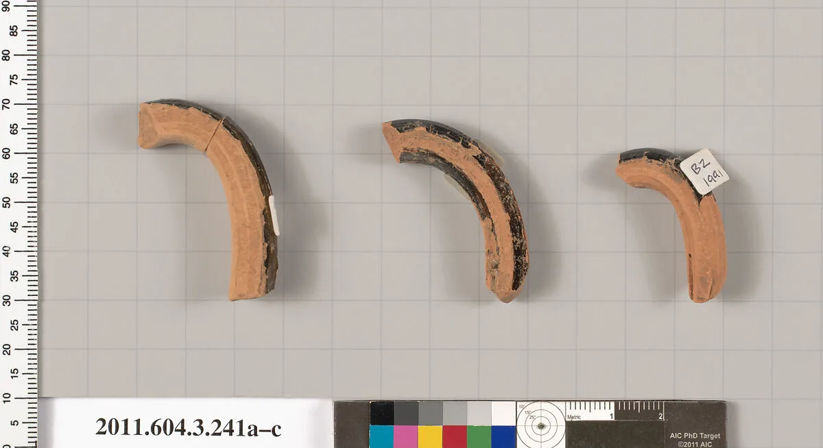 Terracotta fragments of neck-amphorae (jars) — Unknown