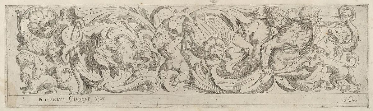 Disegni Varij di Polifilo Zancarli (Friezes) — Polifilo Giancarli|Odoardo Fialetti