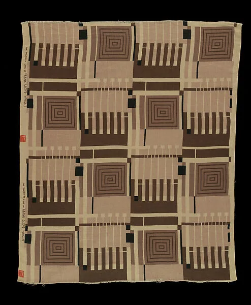 Length Design 102 “Printed Linen” — Frank Lloyd Wright|F. Schumacher & Co.