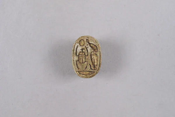 Scarab with Uraeus and Sacred Beetle — Unknown
