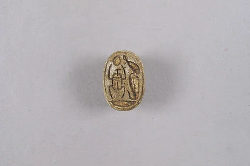 Scarab with Uraeus and Sacred Beetle
