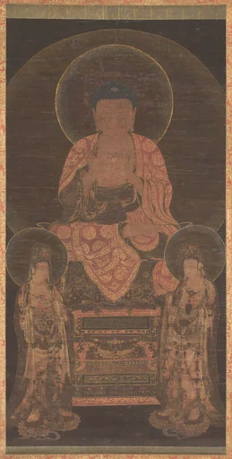 아미타삼존도 고려|阿彌陀三尊圖 高麗|Amitabha triad