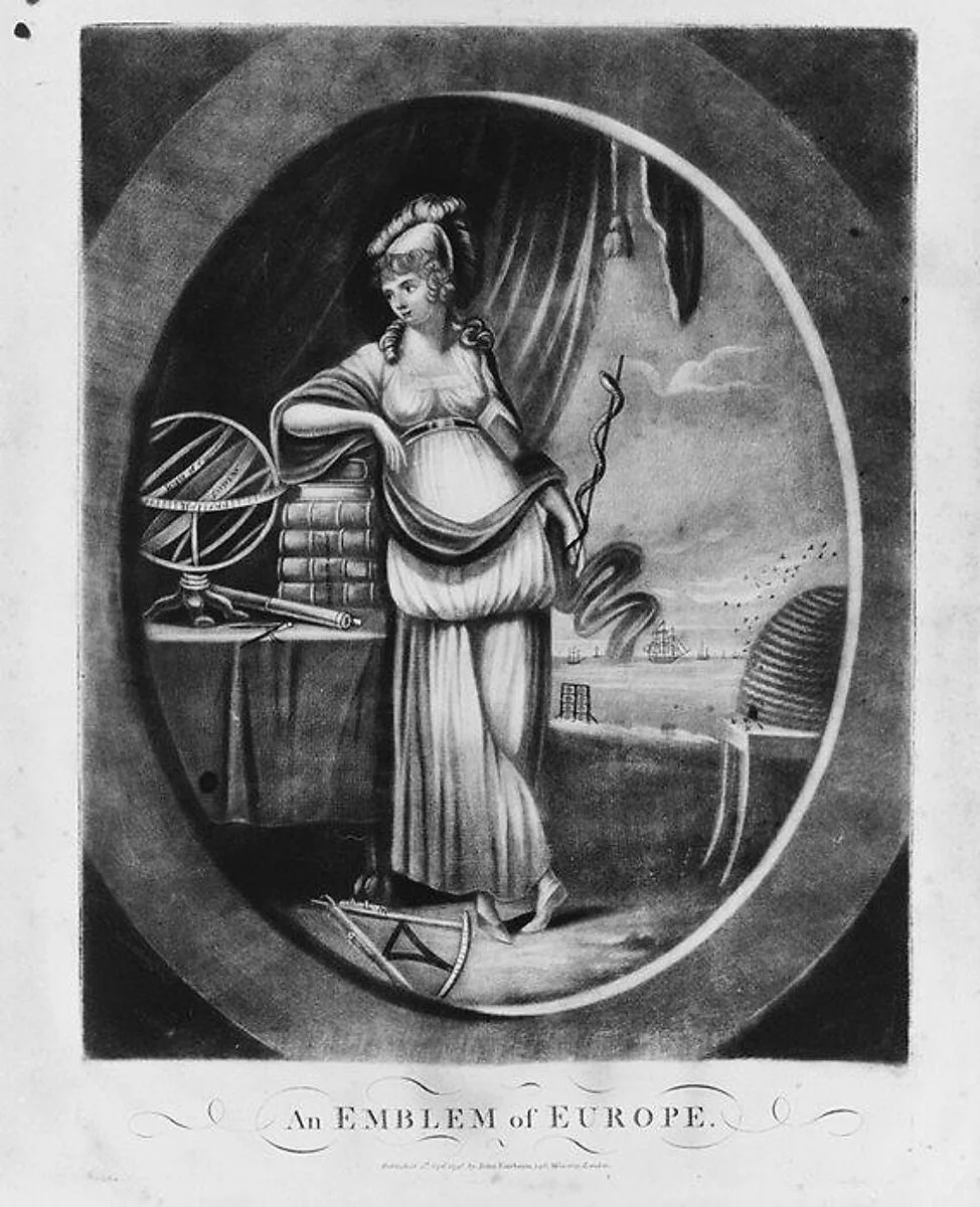 An Emblem of Europe — John Fairburn|Anonymous, British, 18th century