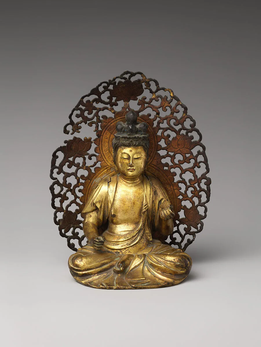 八髻文殊菩薩坐像|The Bodhisattva Monju (Manjushri) with Eight Topknots — Unknown