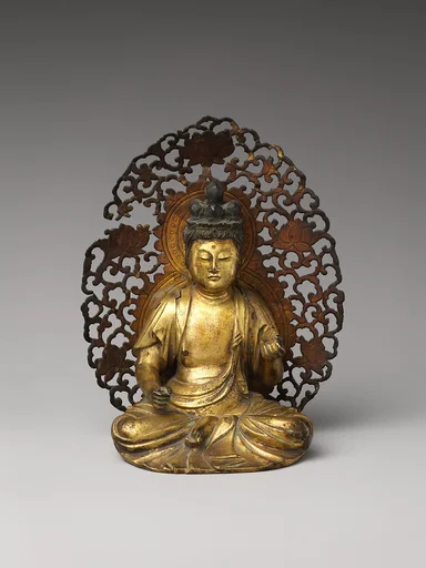 八髻文殊菩薩坐像|The Bodhisattva Monju (Manjushri) with Eight Topknots