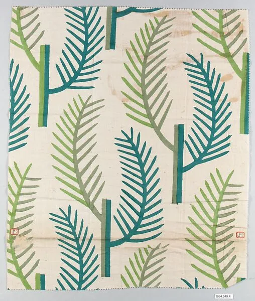 Textile sample — Wiener Werkstätte|Unknown Designer