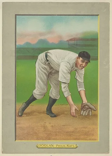 Mickey Doolan, Shortstop, Philadelphia Phillies (National League), from Turkey Red Cabinets (T3)
