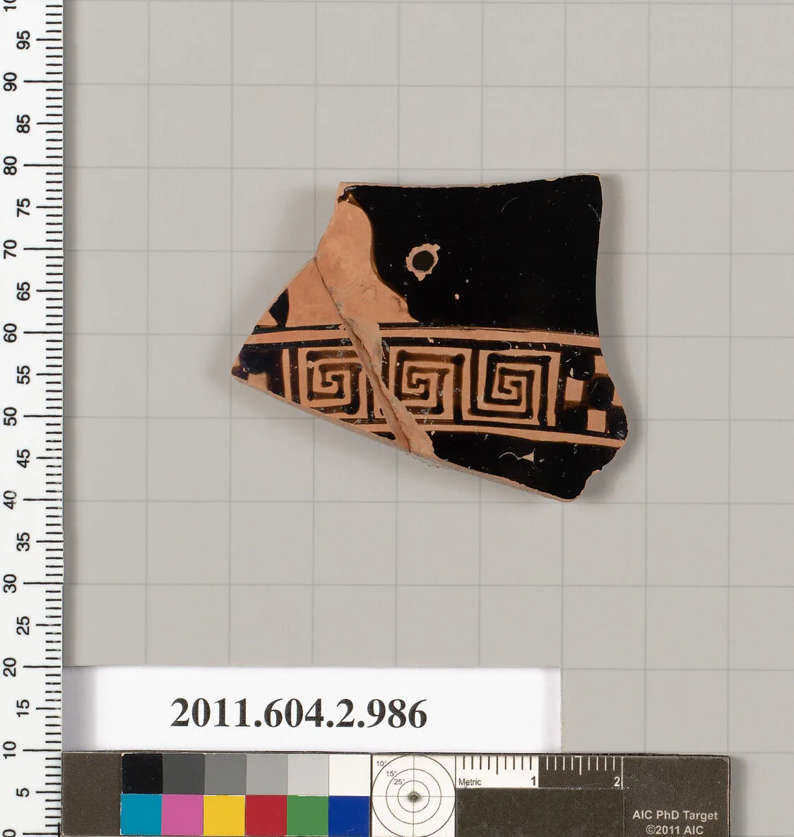 Terracotta fragment of an oinochoe (jug) — Unknown