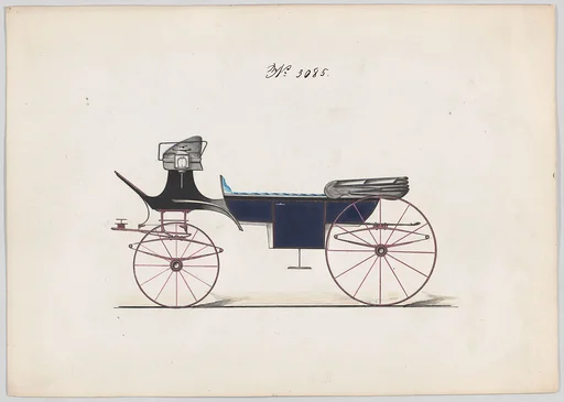 Design for Vis-à-vis, no. 3085
