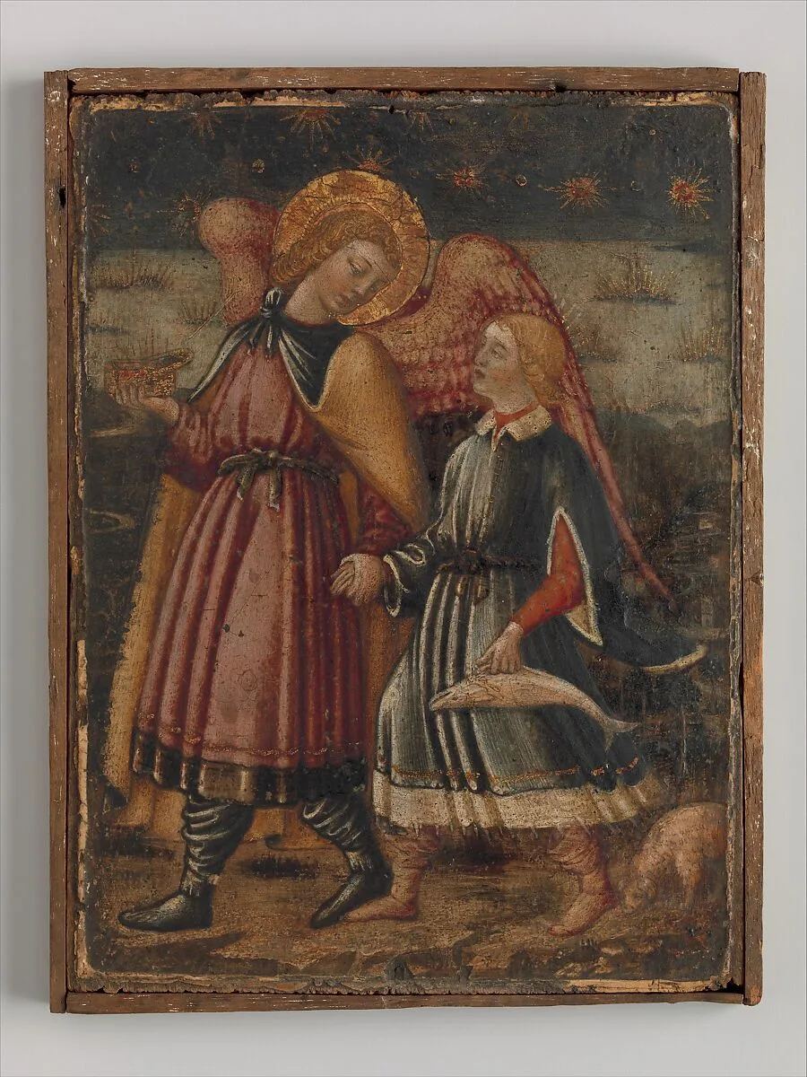 The Archangel Raphael and Tobias — Neri di Bicci