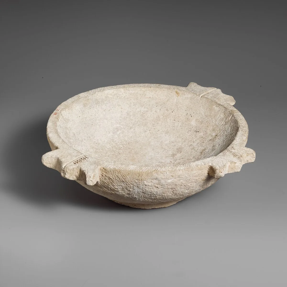 Limestone mortar — Unknown