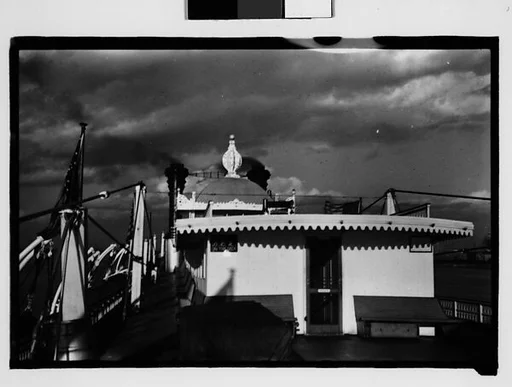 [Upper Deck of Steamboat "Capitol", New Orleans, Louisiana]