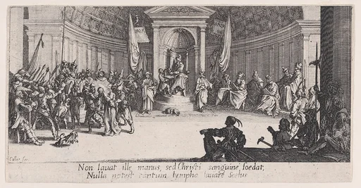 La Condamnation a Mort (The Condemnation to Death), from "La Grande Passion" (The Large Passion)