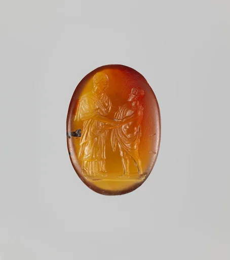 Carnelian ring stone