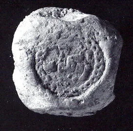 Sealing with stamp seal impression: seated figure — Unknown