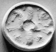 Stamp seal (scaraboid) with monster — Unknown